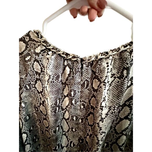 NWT Michael Kors above knee Cocktail Dress. Snake print  Size 3X. - Picture 11 of 13